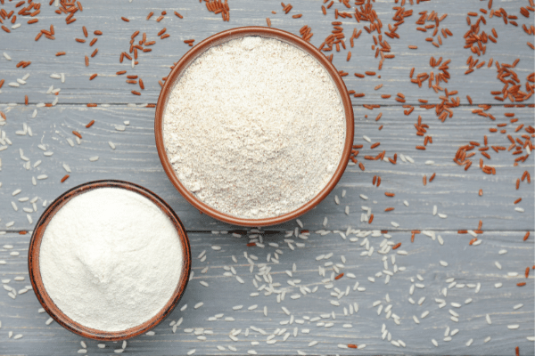 Difference between wheat starch and wheat flour