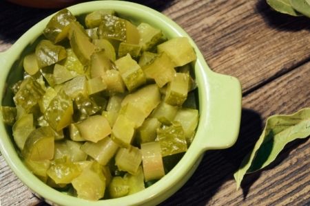 Chopped Dill Pickles