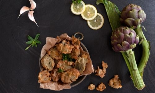 Pan-Fried Artichokes