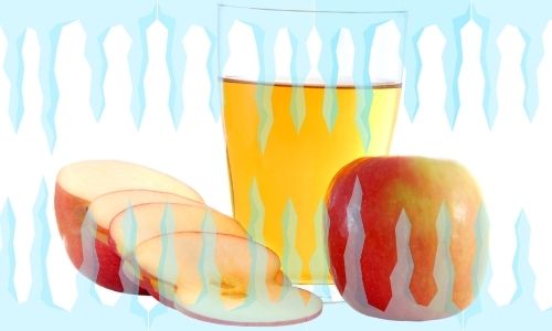 freezing your apple juice