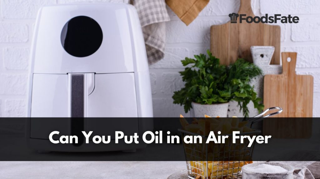 Can You Put Oil in an Air Fryer
