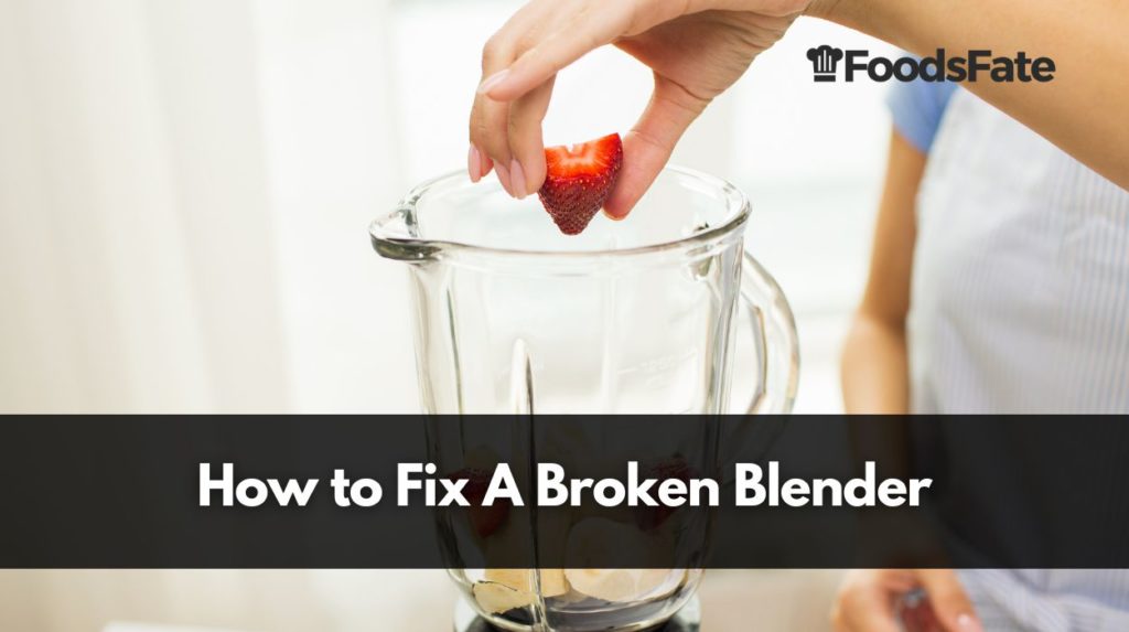 How to Fix A Broken Blender